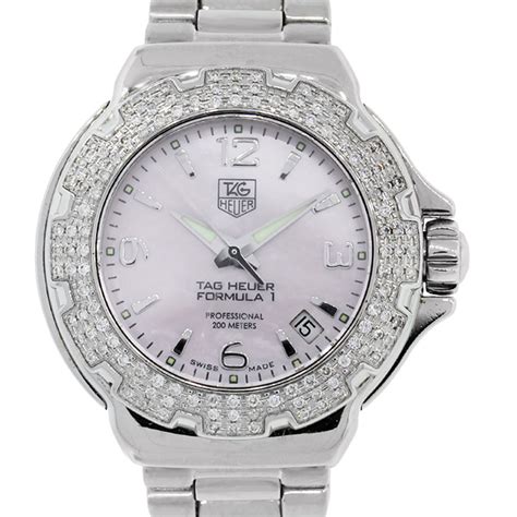 diamond bezel replica watches|tag heuer ladies watches diamond.